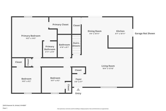 22410 Hanover Drive, Bristol, IN 46507