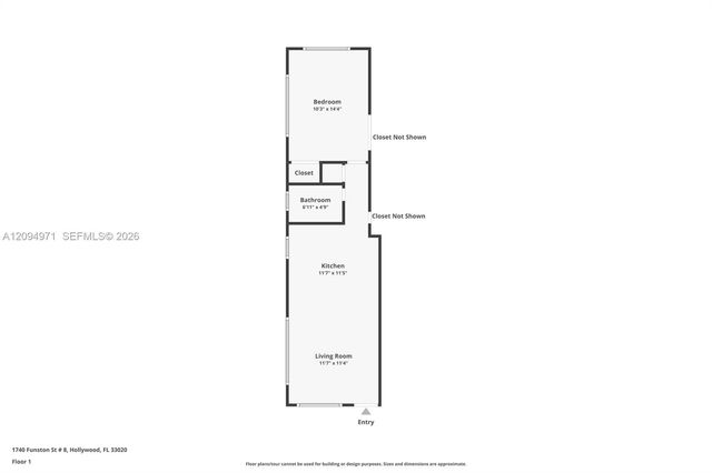 1740 Funston Street 8, Hollywood, FL 33020