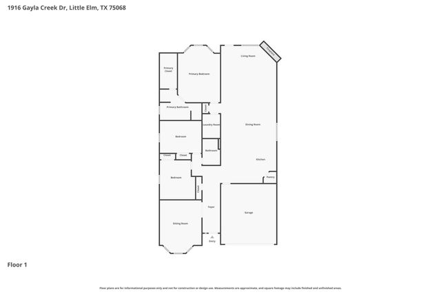 1916 Gayla Creek Drive, Little Elm, TX 75068