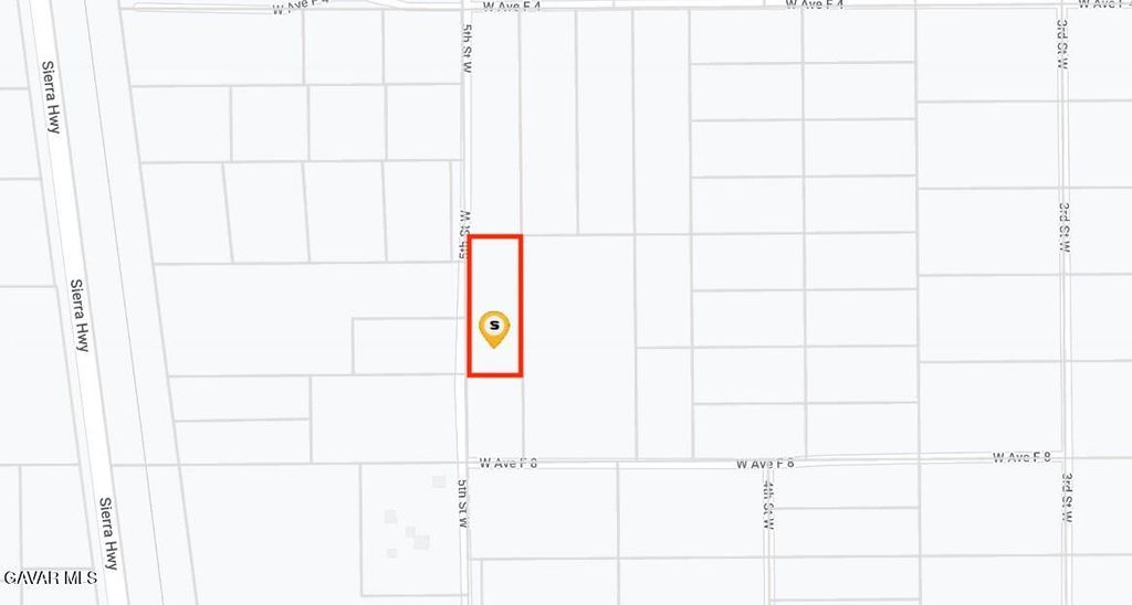 0 F8 Vic 5 Avenue, Lancaster, CA 93535