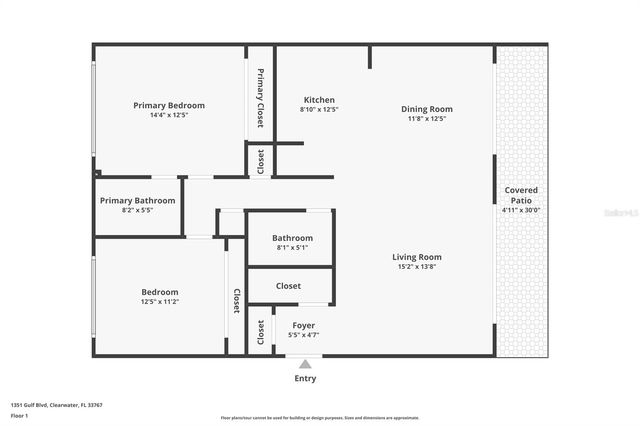 1351 GULF BOULEVARD 202, Clearwater Beach, FL 33767