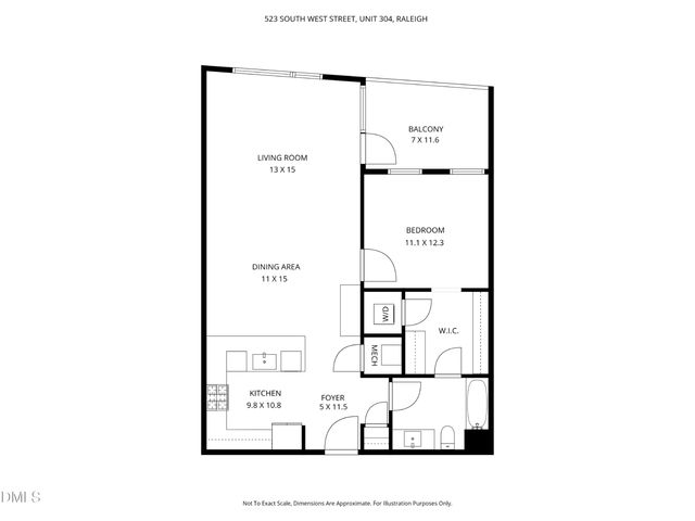 523 S West Street 304, Raleigh, NC 27601