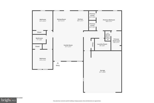 115 ERICA DR, Montross, VA 22520