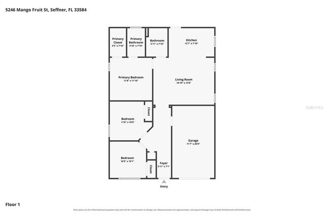 5246 MANGO FRUIT STREET, Seffner, FL 33584