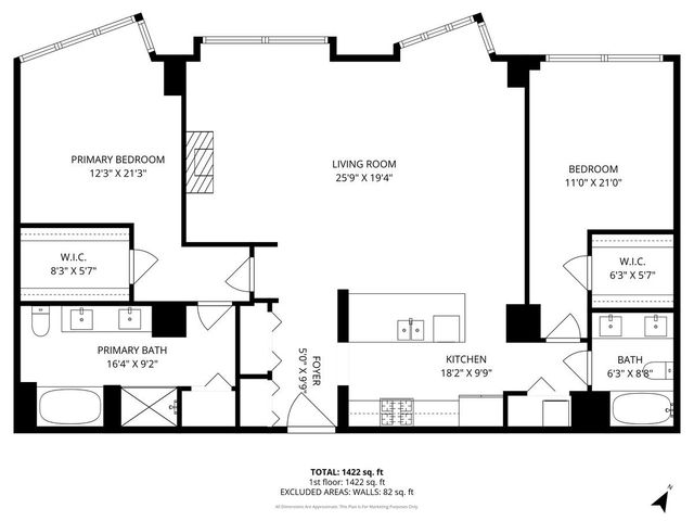 600 N Kingsbury Street 1809, Chicago, IL 60654