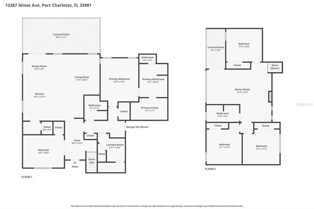 12387 MINOT AVENUE, Port Charlotte, FL 33981