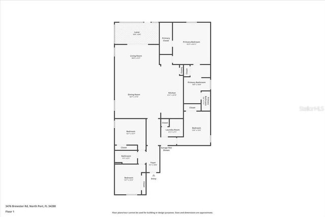 3476 BREWSTER ROAD, North Port, FL 34288