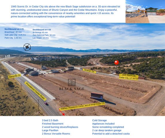 1945 S SCENIC DR, Cedar City, UT 84720