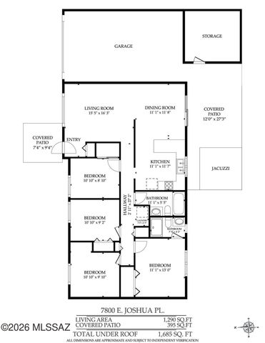 7800 E Joshua Place, Tucson, AZ 85730