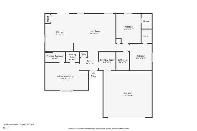 2125 Vancouver Drive, Lafayette, IN 47905