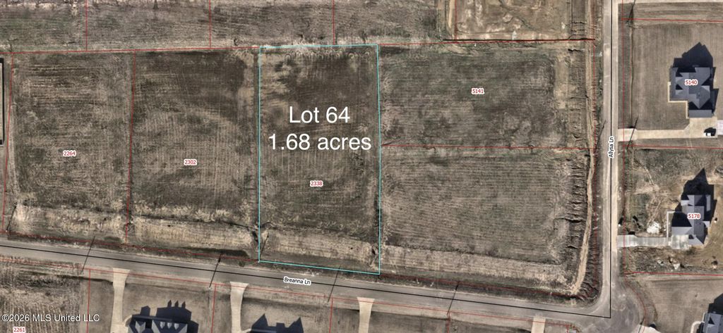 2338 Breanna Lane, Hernando, MS 38632 — exterior