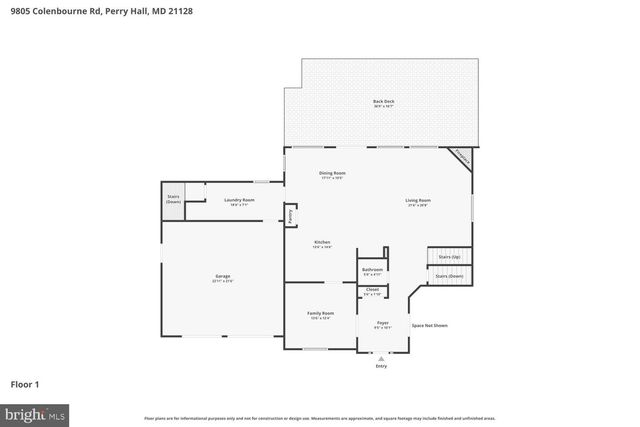 9805 COLENBOURNE RD, Perry Hall, MD 21128