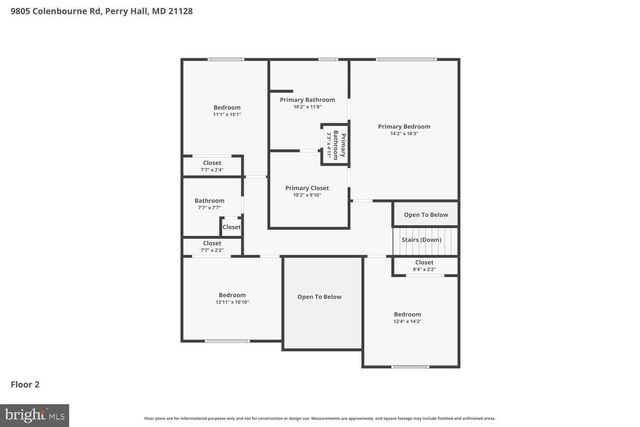 9805 COLENBOURNE RD, Perry Hall, MD 21128