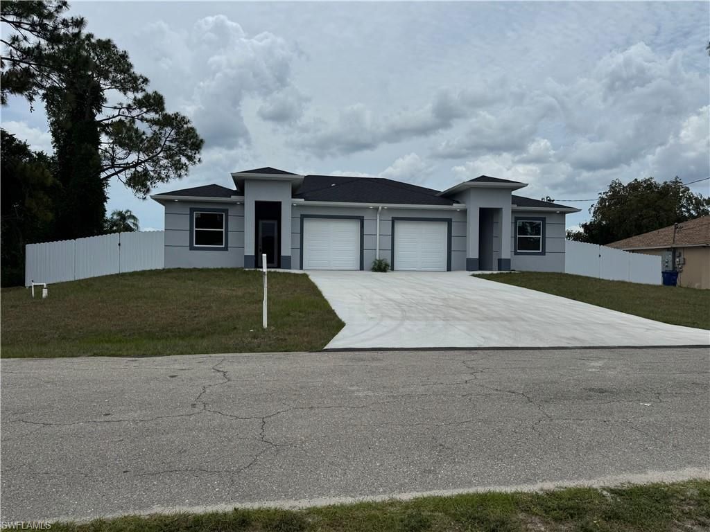 225/227 Homer AVE S, LEHIGH ACRES, FL 33973 — exterior