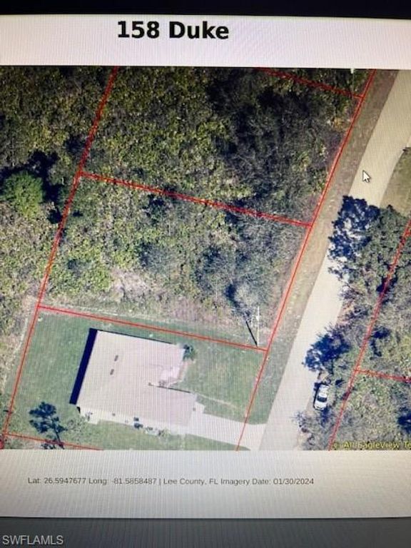 158 Duke AVE S, LEHIGH ACRES, FL 33974 — exterior