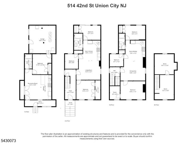 514 42Nd St, Union City, NJ 07087