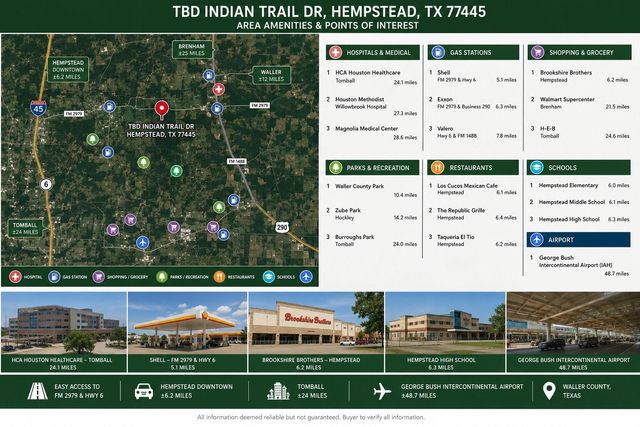 TBD Indian Trail Drive, Hempstead, TX 77445