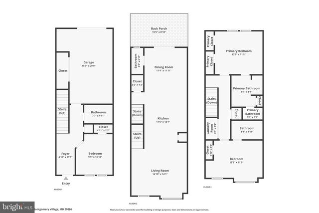 1017 VILLAGE CLUB ALY, Montgomery Village, MD 20886