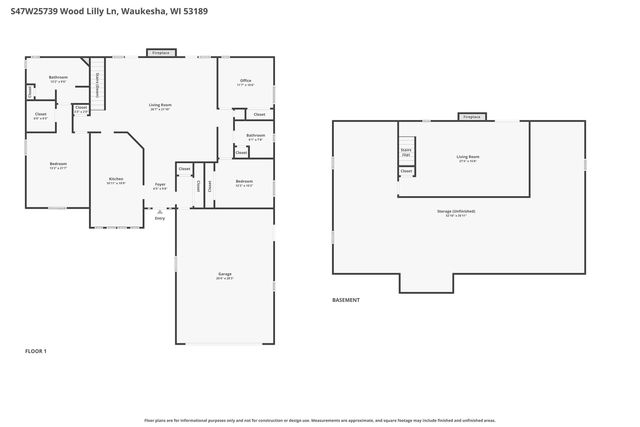 S47W25739 Wood Lilly LANE, Waukesha, WI 53189