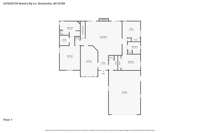 S47W25739 Wood Lilly LANE, Waukesha, WI 53189