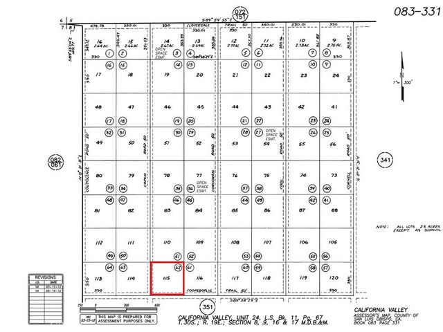 0 Comco Rd, California Valley, CA 93453