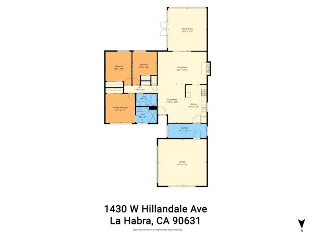 1430 Hillandale, La Habra, CA 90631
