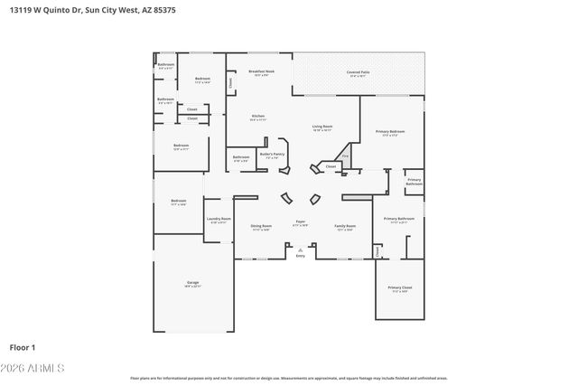 13119 W Quinto Drive, Sun City West, AZ 85375