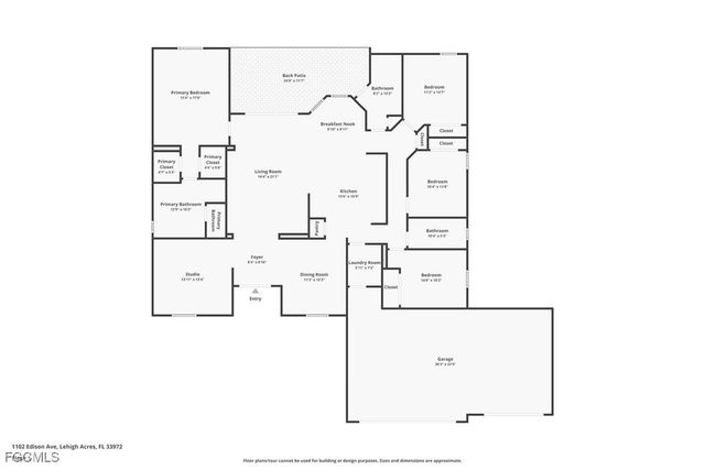 1102 Edison AVE, Lehigh Acres, FL 33972