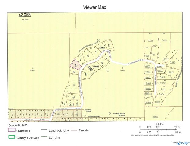 Lot 9 Cherrywood Drive, Guntersville, AL 35976