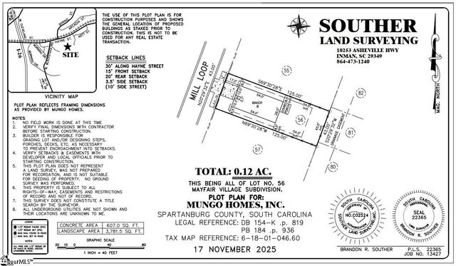 2340 Mill Loop Lot 56, Spartanburg, SC 29301