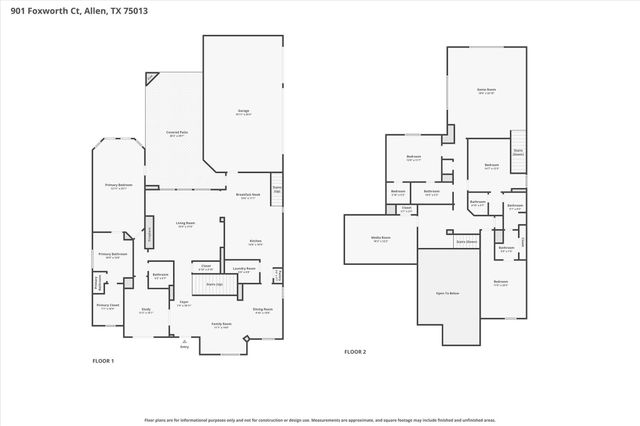 901 Foxworth Court, Allen, TX 75013