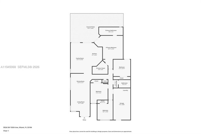 9526 SW 155th Ave, Miami, FL 33196