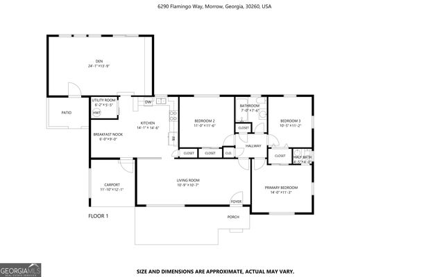 6290 Flamingo Way, Morrow, GA 30260