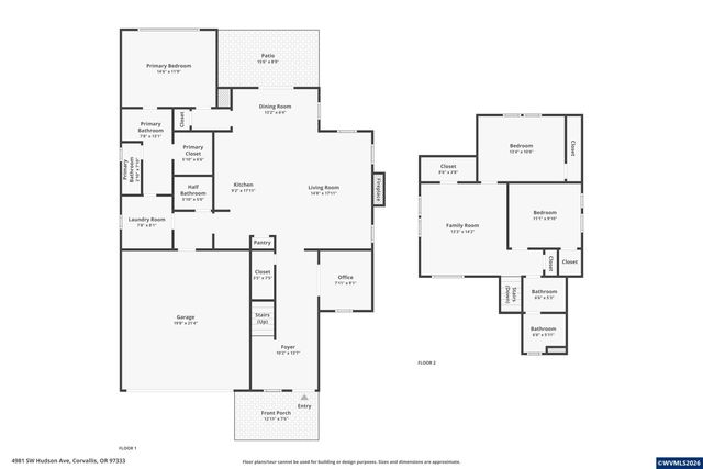 4981 SW Hudson Av, Corvallis, OR 97333