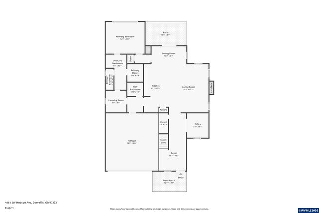 4981 SW Hudson Av, Corvallis, OR 97333