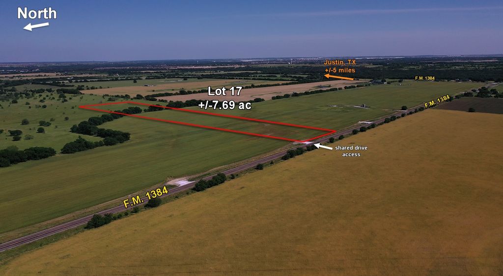 Lot 17 F.M. 1384, Justin, TX 76247