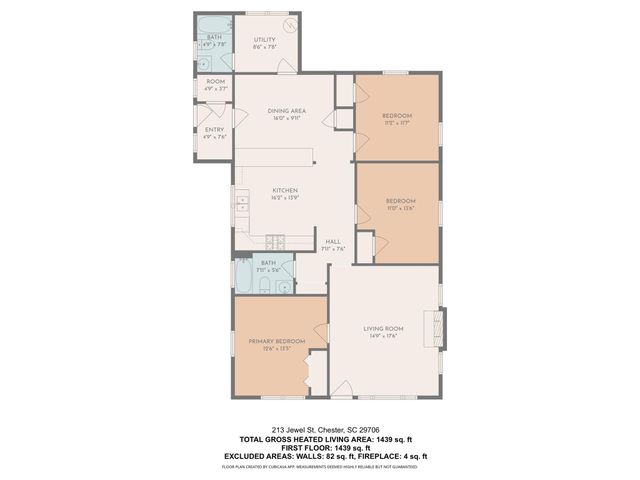 213 Jewel Street, Chester, SC 29706