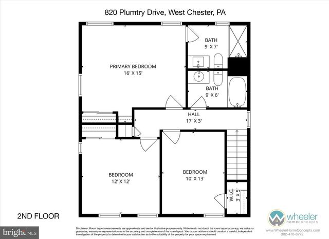 820 PLUMTRY DR, West Chester, PA 19382
