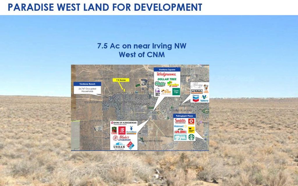 000 North of Irving Blvd NW, Albuquerque, NM 87114