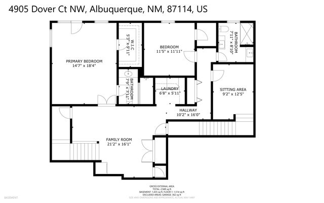 4905 Dover Place NW, Albuquerque, NM 87114