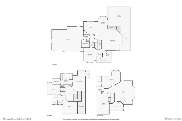 1734 Mount Evans Boulevard, Pine, CO 80470