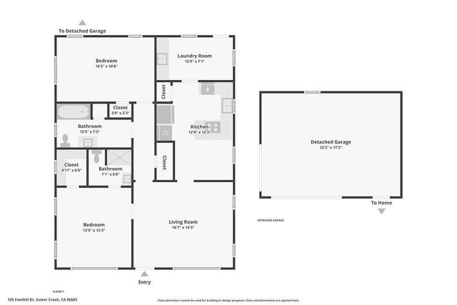 155 Foothill Dr, Sutter Creek, CA 95685