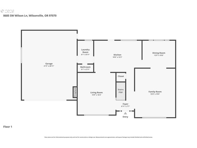 8685 Sw WILSON Ln, Wilsonville, OR 97070