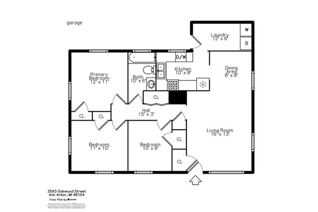 3593 Oakwood Street, Ann Arbor, MI 48104