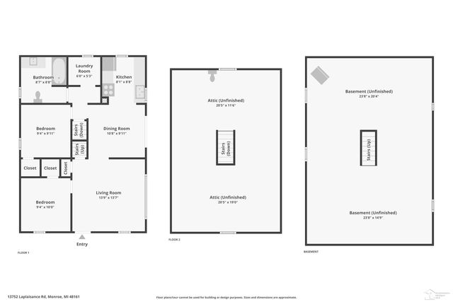 13752 Laplaisance Road, Monroe Twp, MI 48161