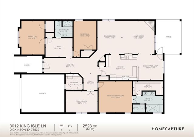 3012 Kings Isle Lane, Dickinson, TX 77539