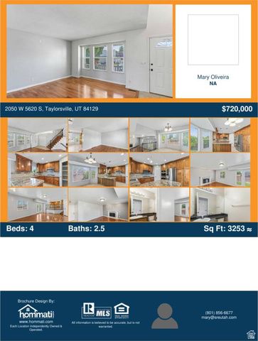 2050 W 5620 S, Taylorsville, UT 84129