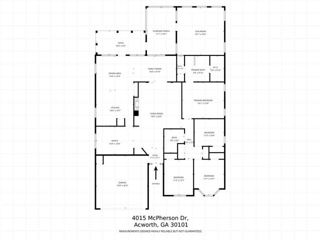 4015 McPherson Drive, Acworth, GA 30101