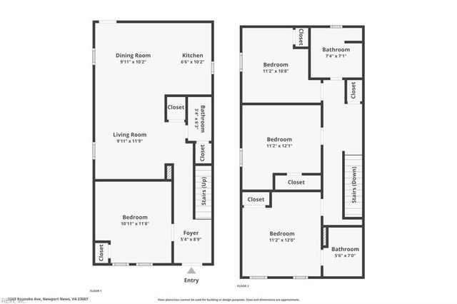 3503 Roanoke AVE, Newport News, VA 23607