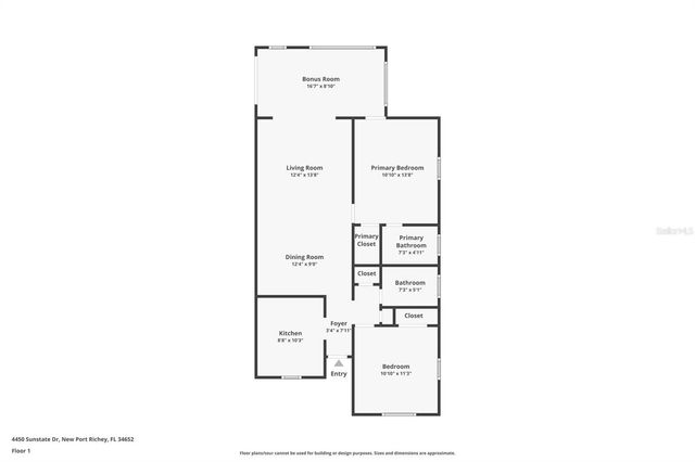 4450 SUNSTATE DRIVE, New Port Richey, FL 34652